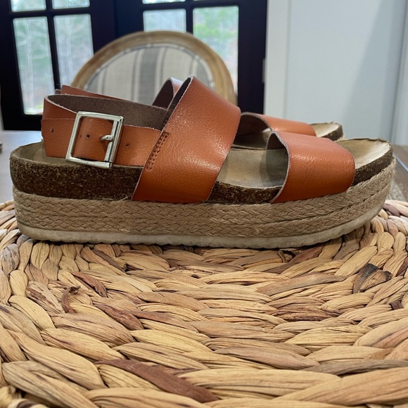 ND platform wedges 
Copenhagen brown 
Size. 8 - Picture 5 of 9